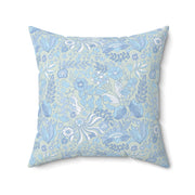 Floral Patterned Square Pillow - Cozy Home Decor Accent