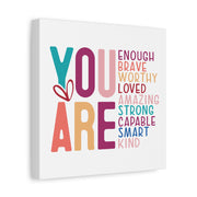 Inspirational Wall Art Canvas - 