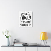 Family Love Matte Canvas Print