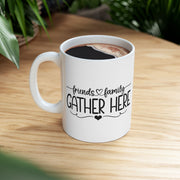 Friends and Family Ceramic Mug - Heartwarming Gift for Loved Ones