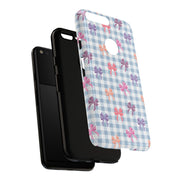 Bow-Patterned Google Pixel Phone Case - Stylish Protection for Your Device
