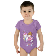 Adorable Princess Unicorn Baby Bodysuit - Cute Infant Outfit for Girls