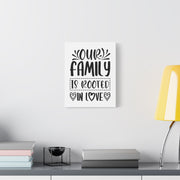 Family Love Matte Canvas Print