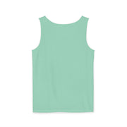Who Needs Luck? Cat St. Patrick's Day Tank Top - Unisex Garment-Dyed T-Shirt