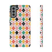 Colorful Hearts Samsung Galaxy Phone Case - Stylish Tough Cases for Everyday Protection