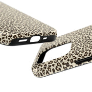 Leopard Print Tough Phone Case - Stylish & Durable Protection