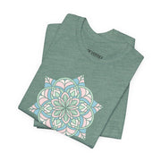Calming Mandala Unisex Jersey Short Sleeve Tee