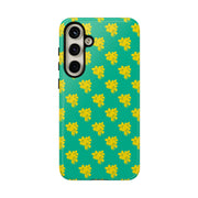 Vibrant Floral Samsung Galaxy Phone Case - Tough Cases for Style and Protection