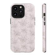 Floral Tough iPhone Case - Durable Protection with Elegant Design