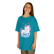 Kids Unicorn Dream Tee - Cute Heavy Cotton Shirt for Girls
