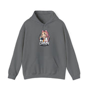 Candy-Themed Unisex Heavy Blend Hoodie - Perfect for Gamers and Anime Lovers