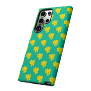 Vibrant Floral Samsung Galaxy Phone Case - Tough Cases for Style and Protection