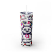 Hello Kitty 3d Tumbler with Straw - 20oz Cute Drinkware for Cat Lovers