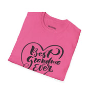 Best Grandma Ever Unisex Softstyle T-Shirt - Perfect Gift for Grandparents