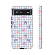 Bow-Patterned Google Pixel Phone Case - Stylish Protection for Your Device