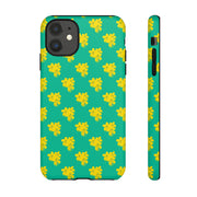 Vibrant Floral Tough Case for iPhone - Stylish Protective Cover