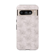Floral Tough Google Pixel Phone Case - Durable Design for Nature Lovers