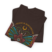 Believe in Reincarnation Butterfly Unisex Heavy Cotton Tee
