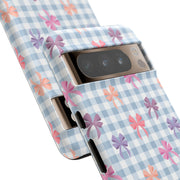 Bow-Patterned Google Pixel Phone Case - Stylish Protection for Your Device
