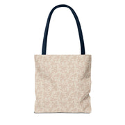 Elegant Floral Pattern Tote Bag - Eco-Friendly Shopping Bag for All Occasions