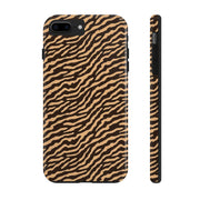 Wild Tiger Print Tough Phone Case – Durable Protection for Adventurers
