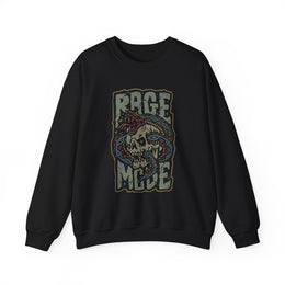 Rage Mode Unisex Heavy Blend Sweatshirt - Edgy Graphic Crewneck for Casual Vibes