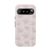 Floral Tough Google Pixel Phone Case - Durable Design for Nature Lovers