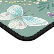 Botanical Butterfly Gaming Mouse Pad - Nature-Inspired Desk Accessory