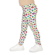 Colorful Floral Kids Leggings - Fun & Comfy Activewear for Playtime