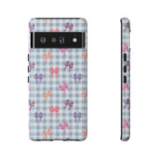 Bow-Patterned Google Pixel Phone Case - Stylish Protection for Your Device