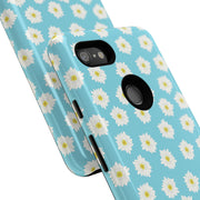 Daisy Floral Tough Phone Case - Durable Protection for Your Device