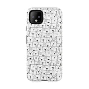 Cute Dog Pattern Google Pixel Phone Case - Tough Cases for Pet Lovers