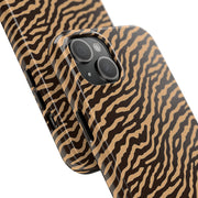 Wild Tiger Print Tough Phone Case – Durable Protection for Adventurers
