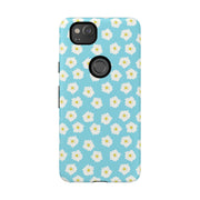 Daisy Floral Tough Phone Case - Durable Protection for Your Device