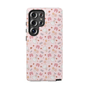 Cute Floral Tough Samsung Galaxy Phone Case for Kids & Teens