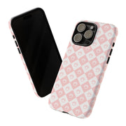 Cute Paw Print Tough iPhone Case for Pet Lovers