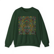 Vibrant Bohemian Unisex Crewneck Sweatshirt - Colorful Artistic Design