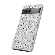 Cute Dog Pattern Google Pixel Phone Case - Tough Cases for Pet Lovers
