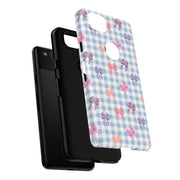Bow-Patterned Google Pixel Phone Case - Stylish Protection for Your Device