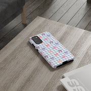 Cute Bow Pattern Tough Samsung Galaxy Phone Case - Stylish Protective Cover for Everyday Use