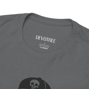 Devotree Unisex Heavy Cotton Tee - Edgy Tattooed Woman Design