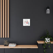Cute Cat Reading Canvas Art - Perfect for Cat Lovers