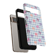 Bow-Patterned Google Pixel Phone Case - Stylish Protection for Your Device