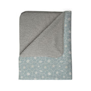 Cozy Floral Fleece Sherpa Blanket - Perfect for Home Comfort and Winter Chill