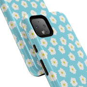 Daisy Floral Tough Phone Case - Durable Protection for Your Device