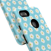 Daisy Floral Tough Phone Case - Durable Protection for Your Device