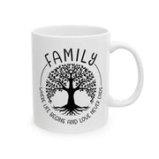 Family Tree Ceramic Mug - 11oz & 15oz | Perfect Gift for Family Gatherings & Special Occasions