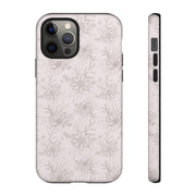 Floral Tough iPhone Case - Durable Protection with Elegant Design