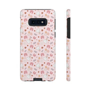 Cute Floral Tough Samsung Galaxy Phone Case for Kids & Teens