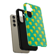 Vibrant Floral Samsung Galaxy Phone Case - Tough Cases for Style and Protection